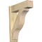 Ekena Millwork Funston Block Rough Sawn Outlooker, Douglas Fir, 8"W x 28"D x 34"H OUT08X28X34FST05RDF - alternate 1